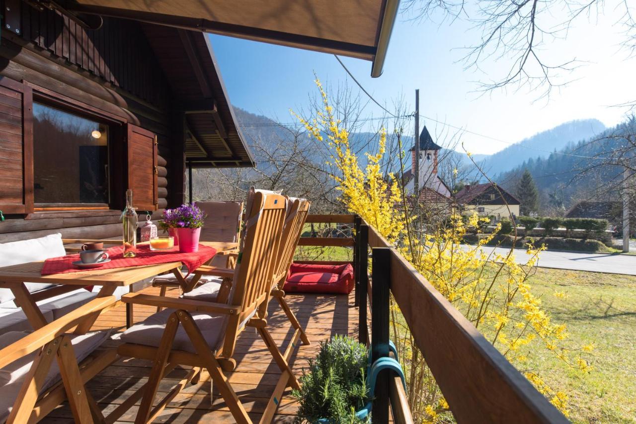 Vila Rozi, Osilnica - Vacation House Pr' Vili Rozi 外观 照片